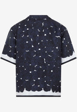 Floral Print Bowling Shirt