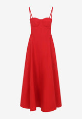 Marigot Poplin Midi Dress