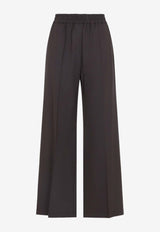 Wide-Leg Track Pants