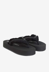 Cushy Thong Flatform Flip-Flops