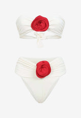 Derya 3D Applique Bikini