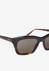 Sigma Slim Rectangular Sunglasses