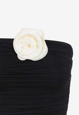 Mirey Gathered Mini Dress