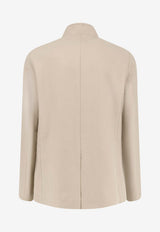 Loro Piana Spagna Single-Breasted Linen Jacket Beige FAQ7953DA77_BURNT SUGAR_53281589
