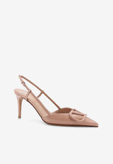 Valentino VLogo 80 Patent Leather Slingback Pumps Pink 8W0S0R01TMKGF9_ROSE CANNELLE_42176827