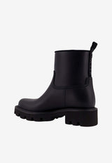 Moncler Kickstream Logo Rain Boots Black L109B4G00020M4522999_Black_44252106