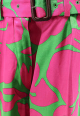Dries Van Noten Peaches Bis Printed Pants Multicolor 2610109213189604_Green_54420934