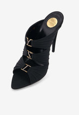 Saint Laurent Emilie 110 Crystal Embellished Satin Mules Black 859545AAF4G1097_NERO/CRYSTAL+LIGHT B_44132739