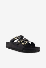 Birkenstock Florida Patent Leather Buckle Sandals Black 1029385SHINE BLACK_SHINE BLACK_49864397