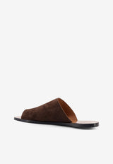 ATP Atelier Rosa Suede Sandals Brown 1232591057_WALNUT_54417905