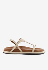 ATP Atelier Ultimo Leather Sandals Beige 1233841100_Mandorla_54418033