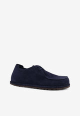 Birkenstock Utti Suede Lace-Up Shoes Blue 1031468NAVY_Blue_54417886