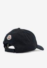 Moncler Signature Logo Baseball Cap Black L10913B000070U618999_Black_53817856