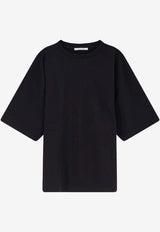 Entire Studios Logo-Printed Crewneck T-shirt Black ESSS26TT010120015_Black_58116786