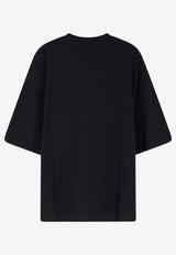 Entire Studios Logo-Printed Crewneck T-shirt Black ESSS26TT010120015_Black_58116786