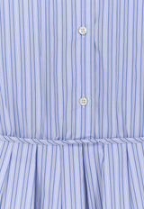 Aspesi Striped Midi Dress Light Blue S6G2977D05025070_Blue_54417983