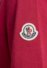 Moncler Embroidered Logo T-shirt Red L10938C0002189AUO438_Red_53817876