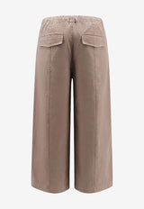 Entire Studios Loft Straight-Leg Pants Gray ESSS26PA100120019_CLAY_58116813