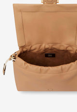 Fendi Medium Mamma Baguette Leather Shoulder Bag Beige 8BR833AQ0DF19P8_CAPPUCCINO OS_60007737