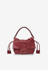 Fendi Small Mamma Baguette Leather Shoulder Bag Red 8BS105ABVEF0YPU_RSO SCURO_60007738