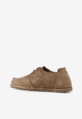 Birkenstock Utti Suede Lace-Up Shoes Taupe 1027274TAUPE_Beige_54418046