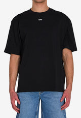Off-White 3D Arrow Spray T-shirt Black OMAA120S26-JER00I-0001