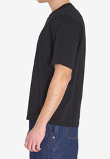 AMI PARIS Ami De Coeur Oversized T-shirt Black UTS341-726-001