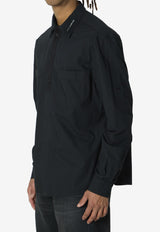 Dolce & Gabbana Military Buttoned Shirt Black G5OE1T-FUFIP-N0000