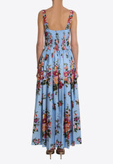 Dolce & Gabbana Floral Print Maxi Dress Multicolor F6TTHT-HS5UU-HC5ZO