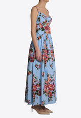 Dolce & Gabbana Floral Print Maxi Dress Multicolor F6TTHT-HS5UU-HC5ZO