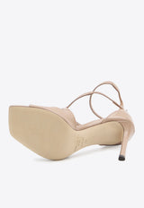 Jimmy Choo Azia 95 Patent Leather Sandals Pink AZIA95-PAT-BALLET PINK