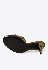 Gucci Morsetto 85 GG Supreme Mules Beige 853671-KY980-9744