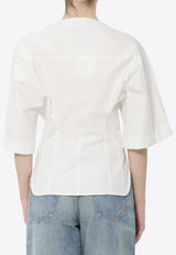 Jacquemus Moisson Poplin Shirt White SHW00560A-W00648-100