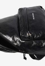 Balenciaga Asymmetric Explorer Backpack Black 853255-1VG7X-1090