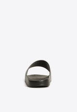 Moncler Basile Slides with Embossed-Logo Multicolor L109A4C00030-01A49-998