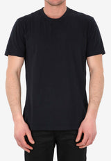 James Perse Basic Crewneck T-shirt Blue MKJ3360--DEE