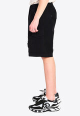 Dolce & Gabbana Cargo Bermuda Shorts Black GP1C5T-HUMS8-N0000