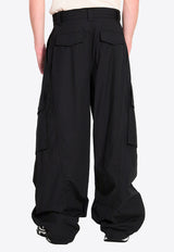 Dolce & Gabbana Elasticated Cargo Pants Black GP1C1T-FUFN9-N0000