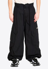 Dolce & Gabbana Elasticated Cargo Pants Black GP1C1T-FUFN9-N0000