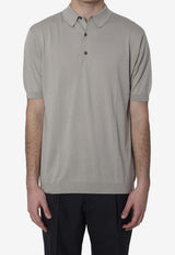 John Smedley Adrian Polo T-shirt Gray ADRIAN--PARCHMENT