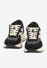 Hogan Hi-Fi Suede and Nappa Leather Sneakers Black HXW6690FR30-UHG-1023