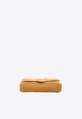 Jacquemus Le Bambino Suede Chaine Shoulder Bag Camel BAW00453AC-09A04-830