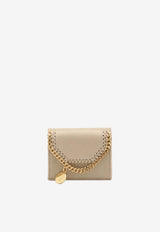 Stella McCartney Falabella Faux Leather Tri-Fold Wallet Cream 7P0084-W9355-9300
