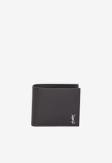 Saint Laurent Tiny Cassandre East/West Wallet Black 607727-1JB0E-1000