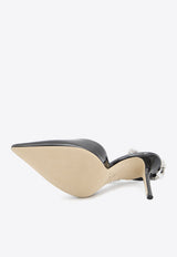 Jimmy Choo Saeda 85 Patent Leather Pumps Black SAEDA85-BOB-BLACK