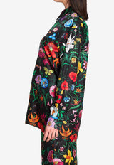 Gucci Floral Print Silk Twill Shirt Multicolor 864570-ZAUU8-1066