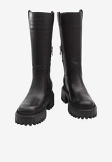 Hogan H700 Mid-Calf Boots Black HXW7000FV40-KXT-B999
