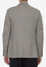 Lardini Houndstooth Single-Breasted Blazer Multicolor IV528AE-IVSF63401-120MA