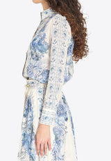Zimmermann Wanderlust Printed Shirt Multicolor 5853TRS262--BLTL