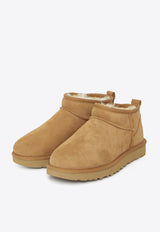 UGG Classic Ultra Mini Suede Boots Chestnut 1116109--CHE